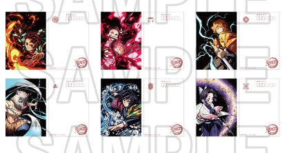 Carte Postale Demon Slayer Swordsmith's Village Exhibition Set 6Pcs