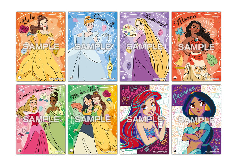 Clear Card Disney Princess Display 16 Boosters + 1 Bonus Card