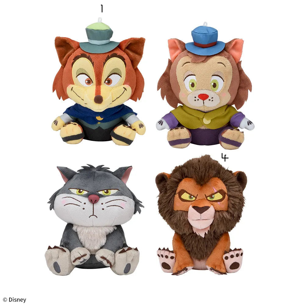 Peluche Disney Villains Red Cheek Ver. Luminasta Disney Au Choix