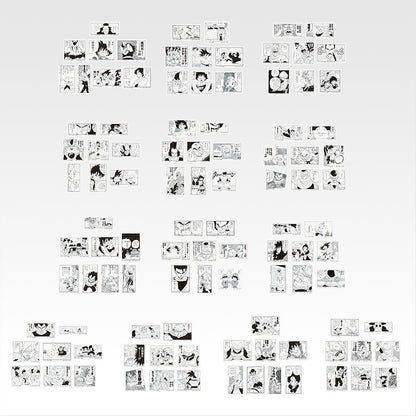 Stickers Dragon Ball (I) Ichiban Kuji Dragon Ball 40th Anniversary Part.01 Set Complet