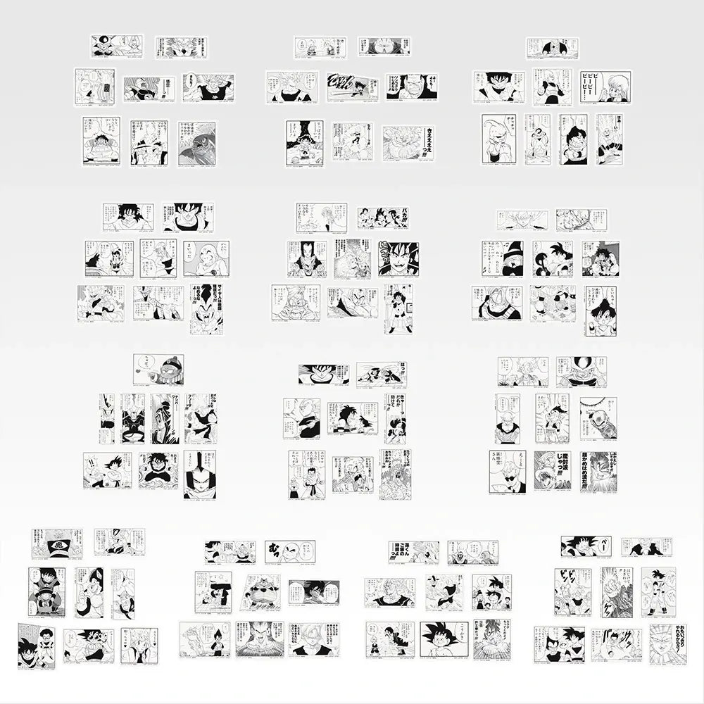 Stickers Dragon Ball (I) Ichiban Kuji Dragon Ball 40th Anniversary Part.02 Set Complet