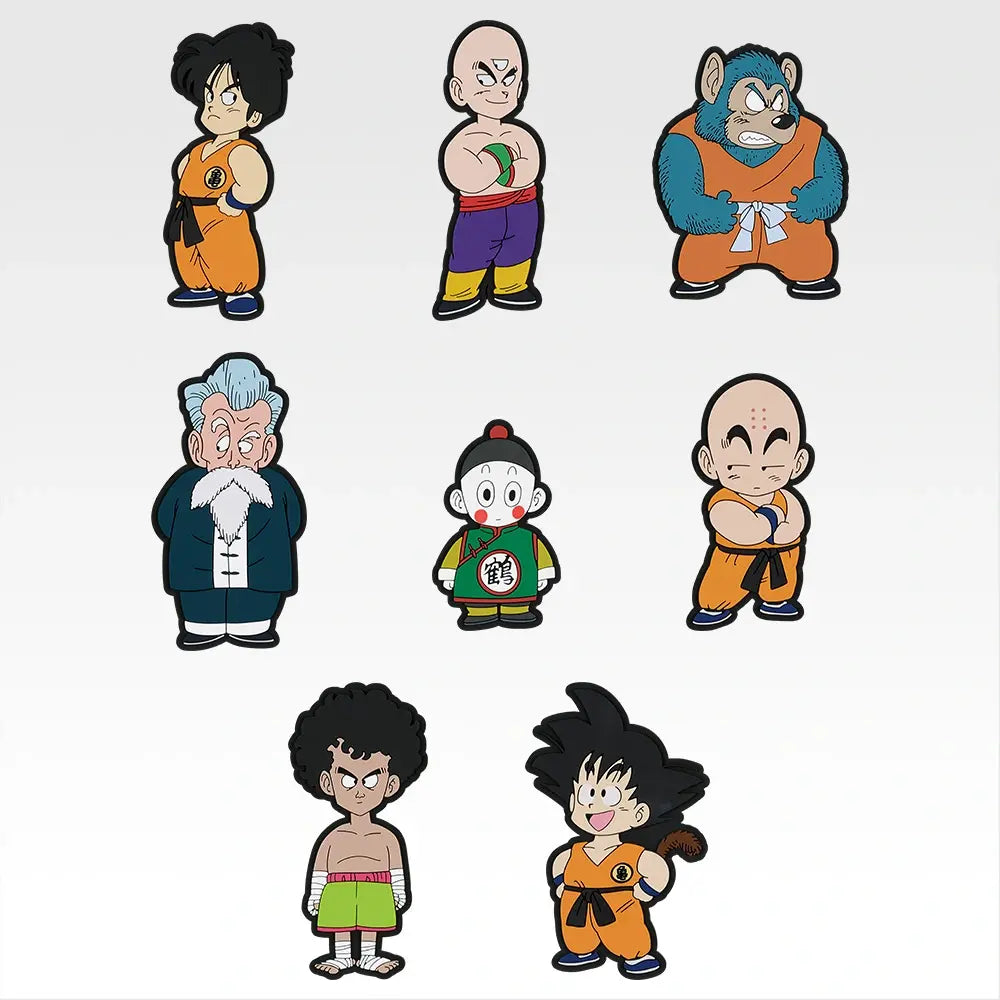 Rubber Charm Dragon Ball (H) Ichiban Kuji Dragon Ball Battle of the Super Saiyan Set Complet