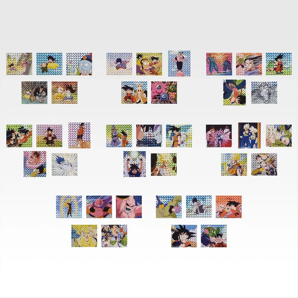 Sticker Set Dragon Ball (I) Ichiban Kuji Dragon Ball Battle of the Super Saiyan Set Complet