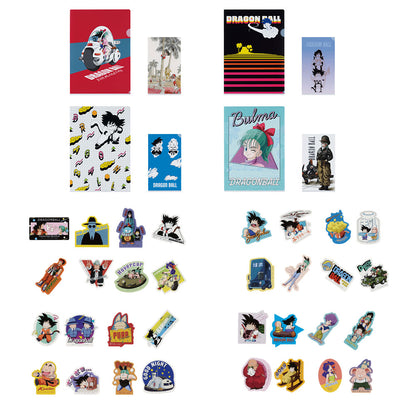 Clearfile & Sticker Dragon Ball (G) Ichiban Kuji Dragon Ball Fantastic Adventure Set Complet
