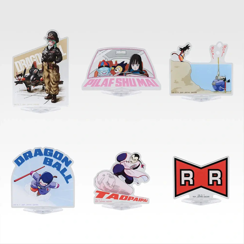 Acrylique Stand Dragon Ball (F) Ichiban Kuji Dragon Ball EX The Red Ribbon Army Set Complet