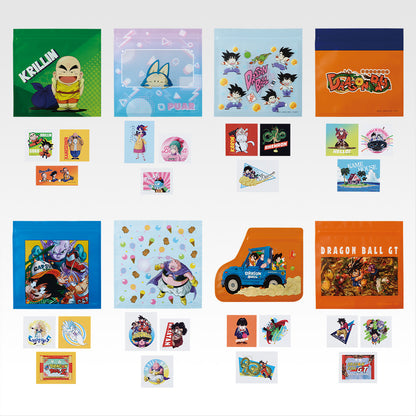 Sticker Set Dragon Ball (I) Ichiban Kuji Dragon Ball Snap Collection VOl.02 Set Complet