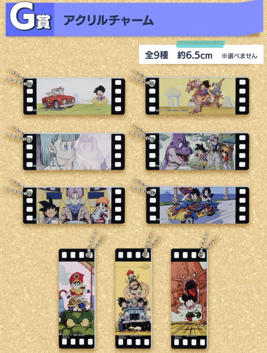 Porte-clefs Dragon Ball (G) Ichiban Kuji Dragon Ball Snap Collection Set Complet