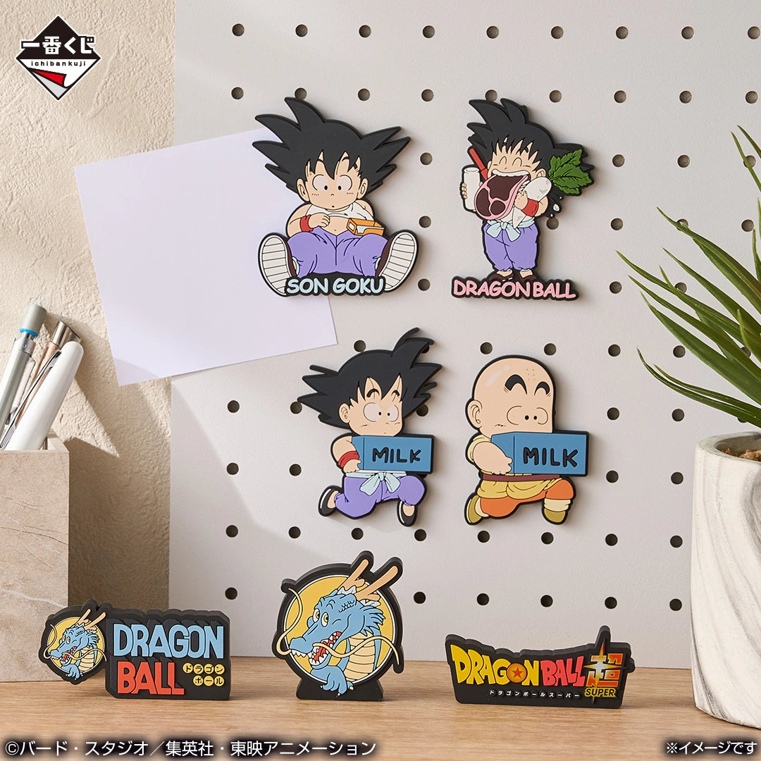 Rubber Charm Dragon Ball (I) Ichiban Kuji Dragon Ball Spirit of The Saiyan Set Complet