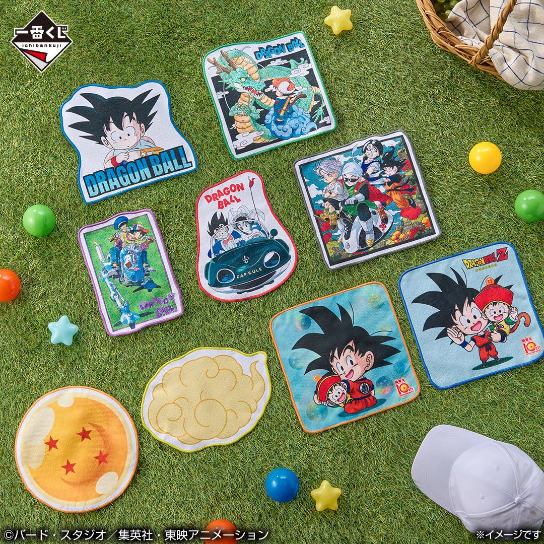 Serviette Dragon Ball (J) Ichiban Kuji Dragon Ball Spirit of The Saiyan Set Complet