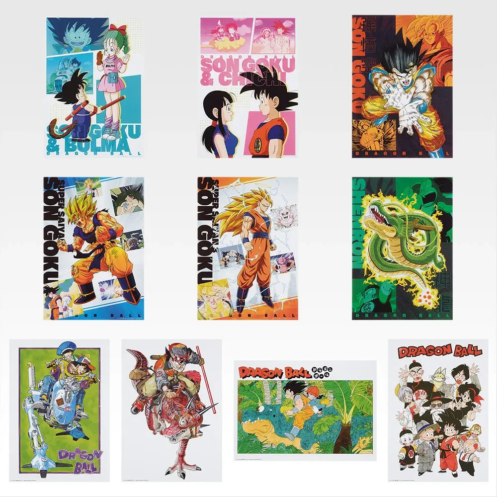 Poster Dragon Ball (I) Ichiban Kuji Dragon Ball The Chronicle of Goku Set Complet