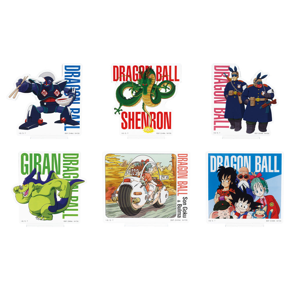 Acrylique Stand Dragon Ball (G) Ichiban Kuji Dragon Ball The Saga of Goku Set Complet