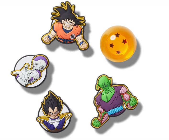 Crocs Dragon Ball Jibbitz Accesoires Set de 5
