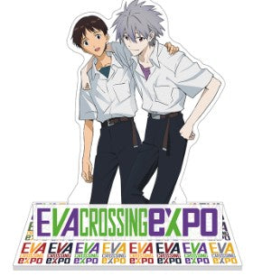 Acrylic Stand Evangelion Crossing Exhibition