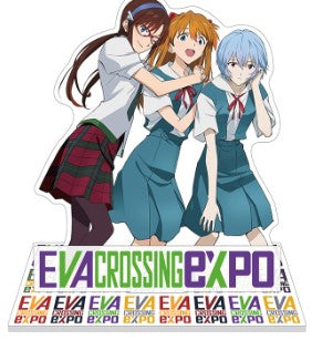 Acrylic Stand Evangelion Crossing Exhibition