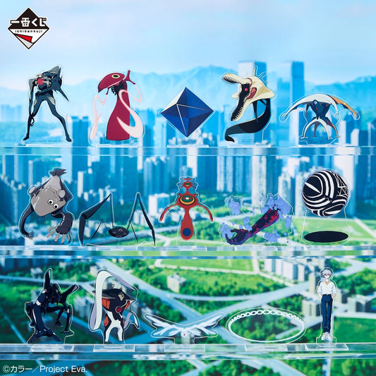 Acrylique Stand Evangelion (F) Ichiban Kuji Evangelion 30th Anniversary Set Complet