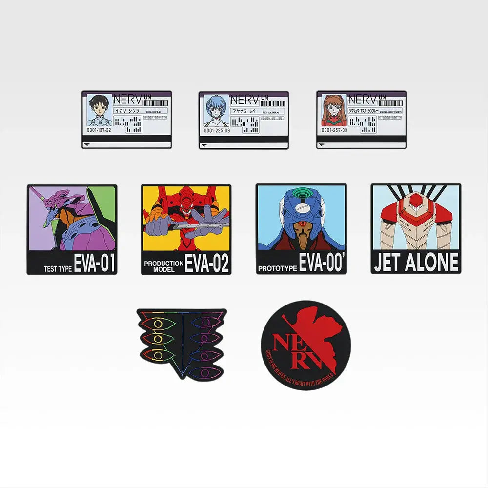 Rubber Coaster Evangelion (E) Ichiban Kuji Evangelion 30th Anniversary Set Complet