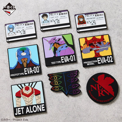 Rubber Coaster Evangelion (E) Ichiban Kuji Evangelion 30th Anniversary Set Complet