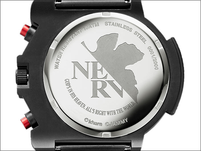 Montre Seiko A.T.Field Evangelion Work Nerv Ver. 2000 Limited Edition