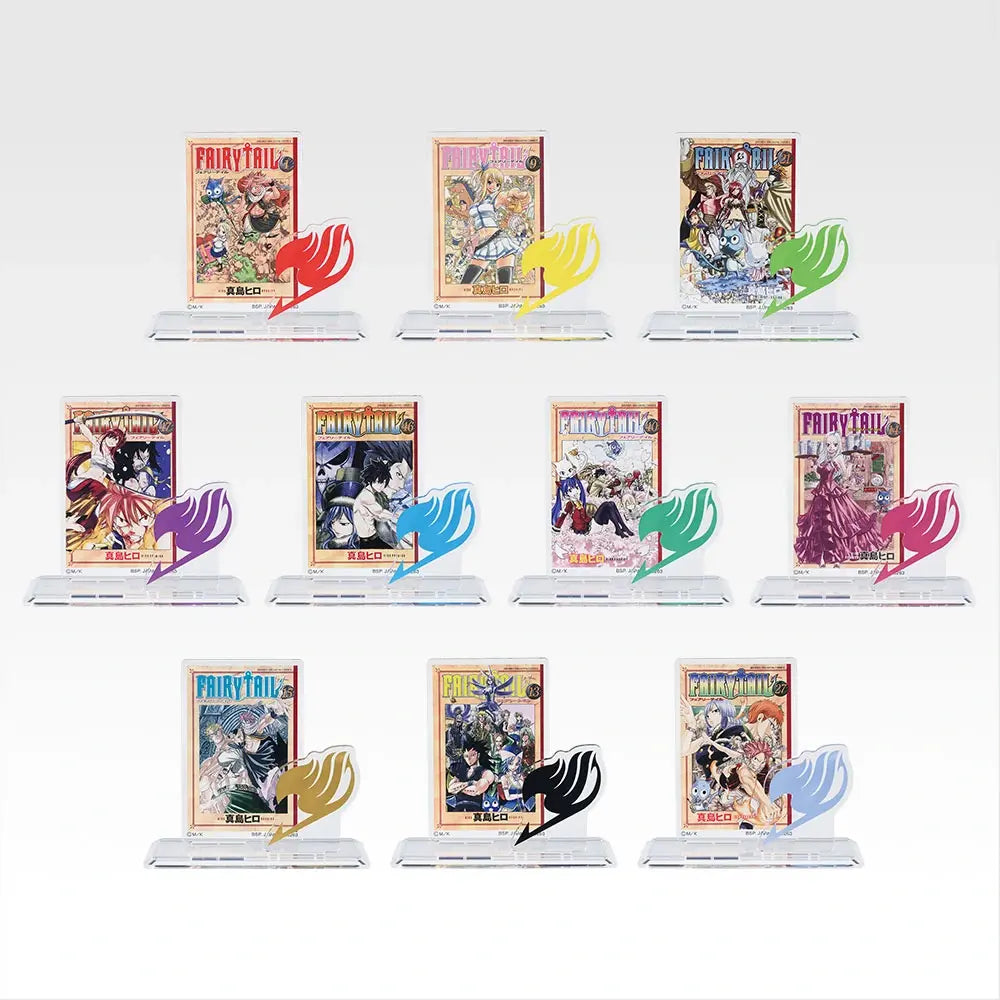 Acrylique Stand Fairy Tail (E) Ichiban Kuji Fairy Tail 20th Anniversary Set Complet