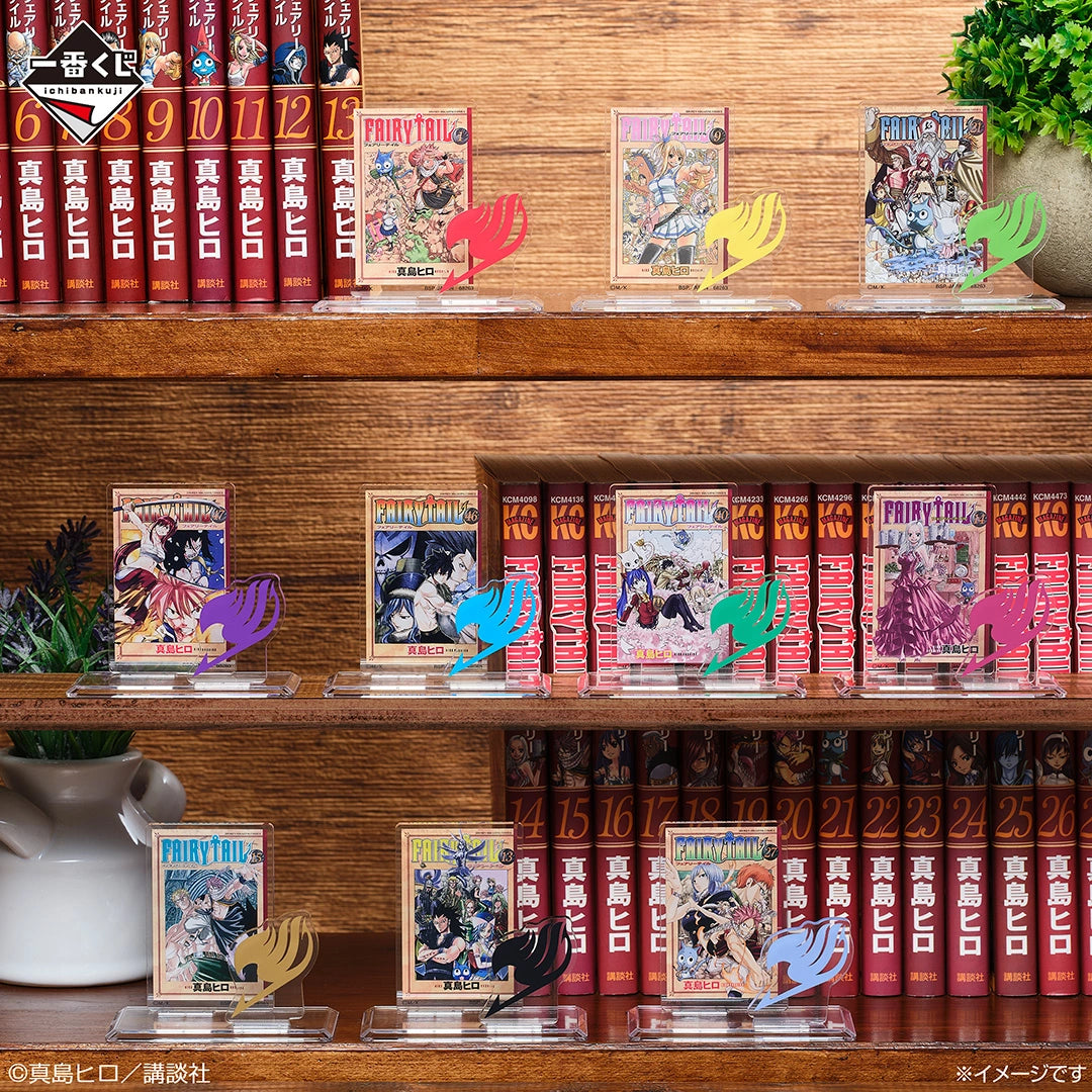 Acrylique Stand Fairy Tail (E) Ichiban Kuji Fairy Tail 20th Anniversary Set Complet