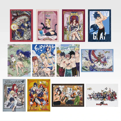 Poster Fairy Tail (F) Ichiban Kuji Fairy Tail 20th Anniversary Set Complet