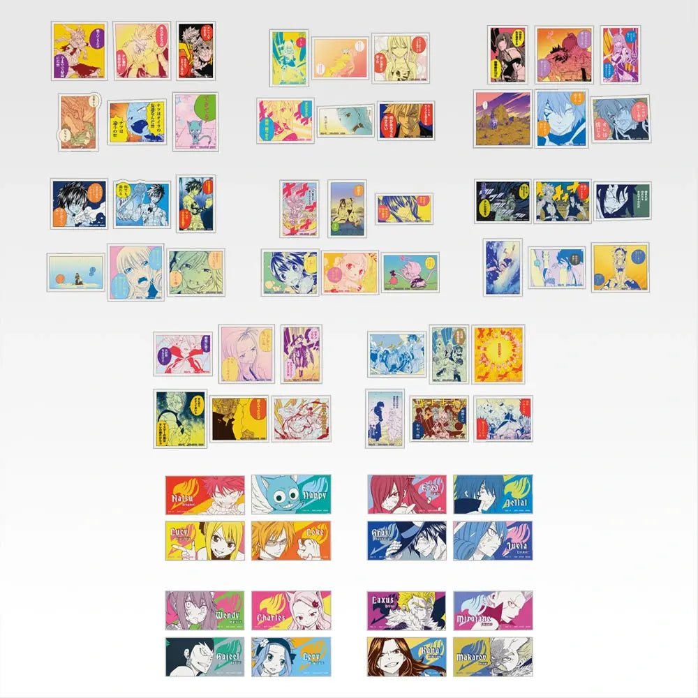 Sticker Set Fairy Tail (G) Ichiban Kuji Fairy Tail 20th Anniversary Set Complet