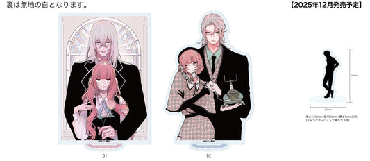 Acrylique Stand Fall in Love, You False Angels Au Choix