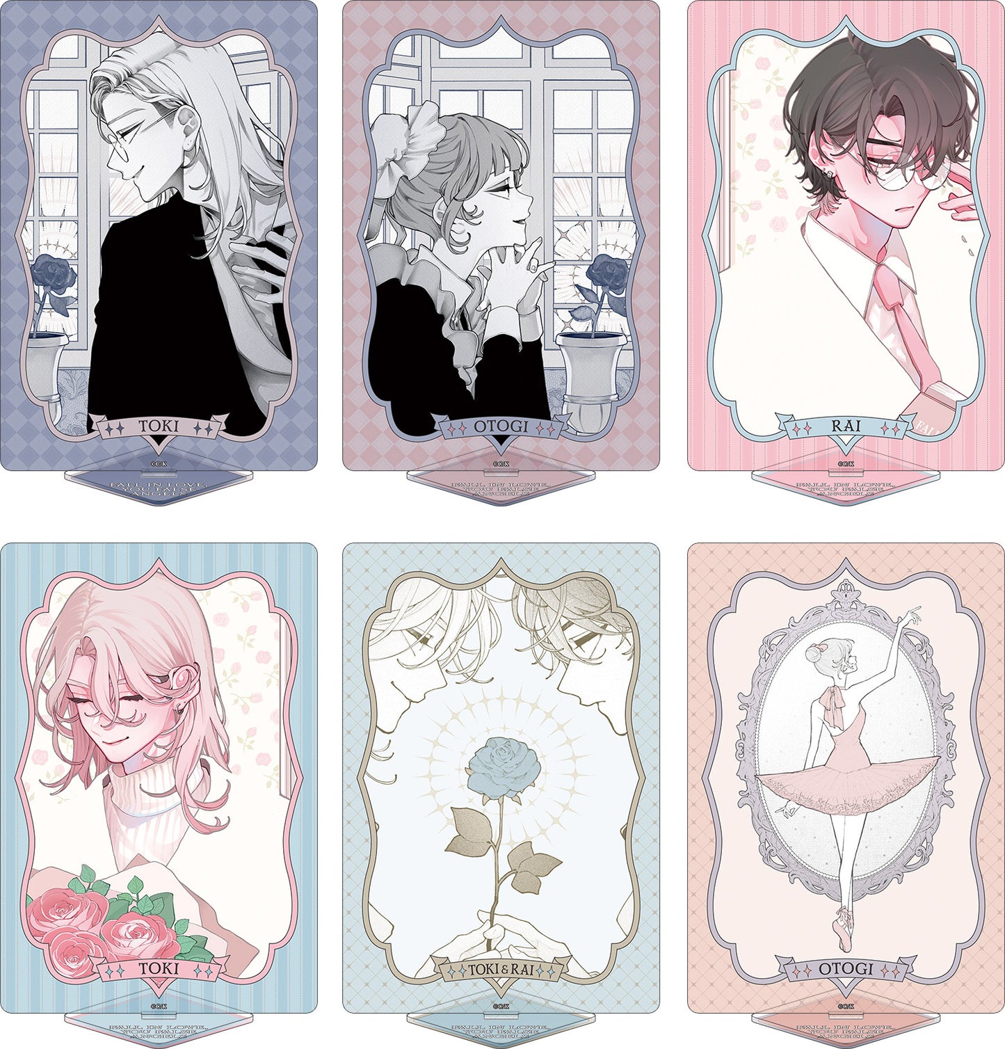 Acrylique Stand Fall in Love, You False Angels 2026 Ver. Au Choix