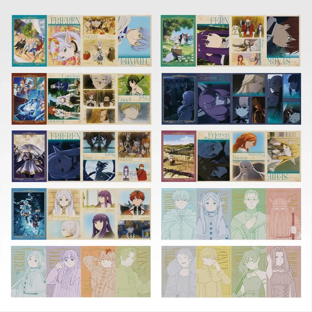 Postal Cards Frieren (H) Ichiban Kuji Frieren Set Complet