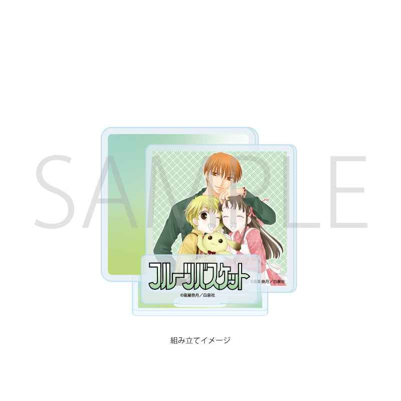 Acrylique Stand Fruits Basket Plate Ver. Fruits Basket