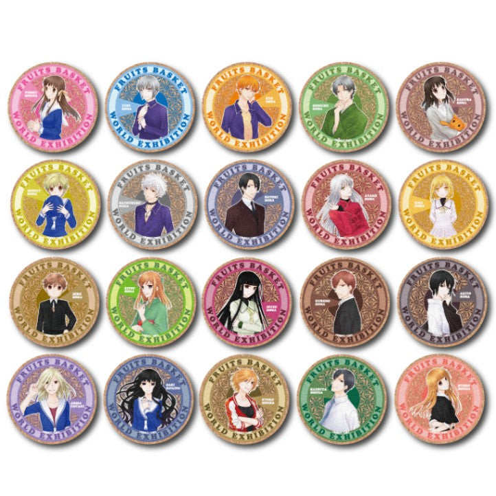 Coaster Aleatoire Fruits Basket World Exhibition