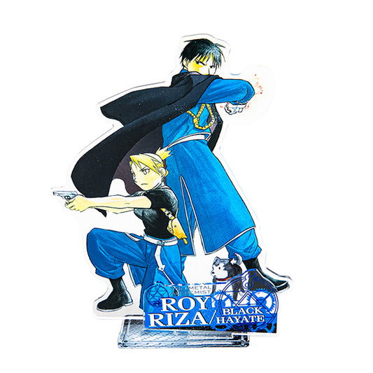 Acrylique Stand Roy Mustang & Riza Hawkeye Fullmetal Alchemist Ver.Tsutaya