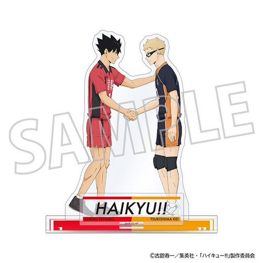 Acrylique Stand Tsukishima & Kuroo Haikyuu