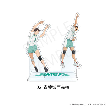 Acrylique Stand Coaster Ver. Haikyuu Au Choix