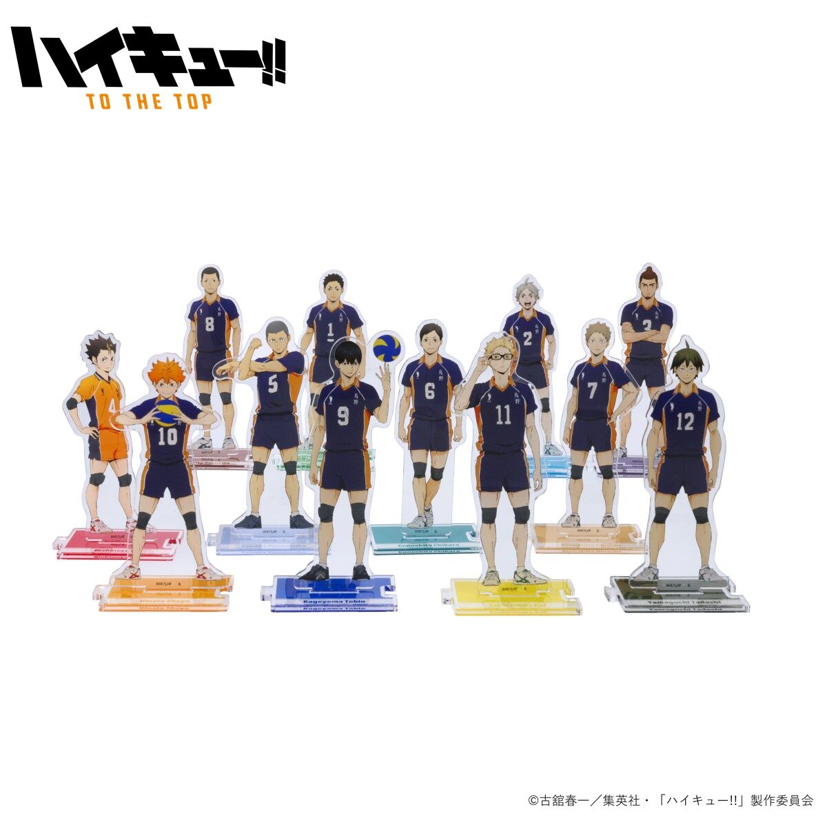 Acrylique Stand Haikyuu Team Karasuno Set Complet Au Choix