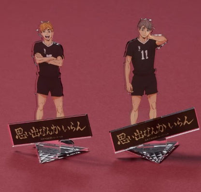 Stand Acrylique Haikyuu Pop Up Store Au Choix