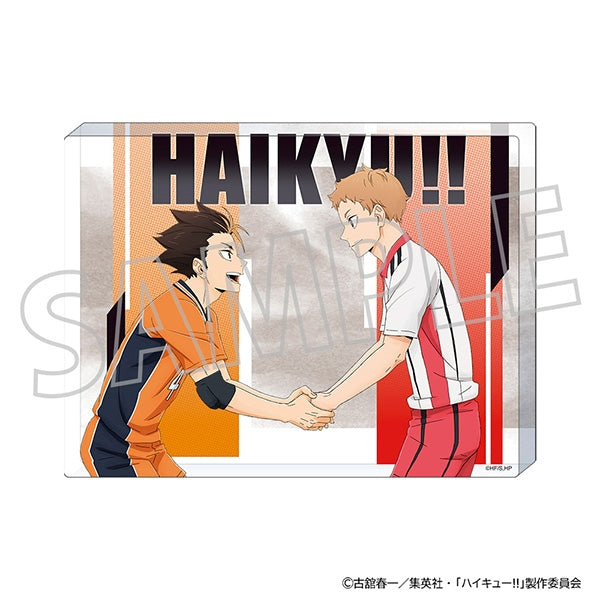 Haikyuu Oikawa Toru Iwaizumi outlet Hajime Acrylic Block