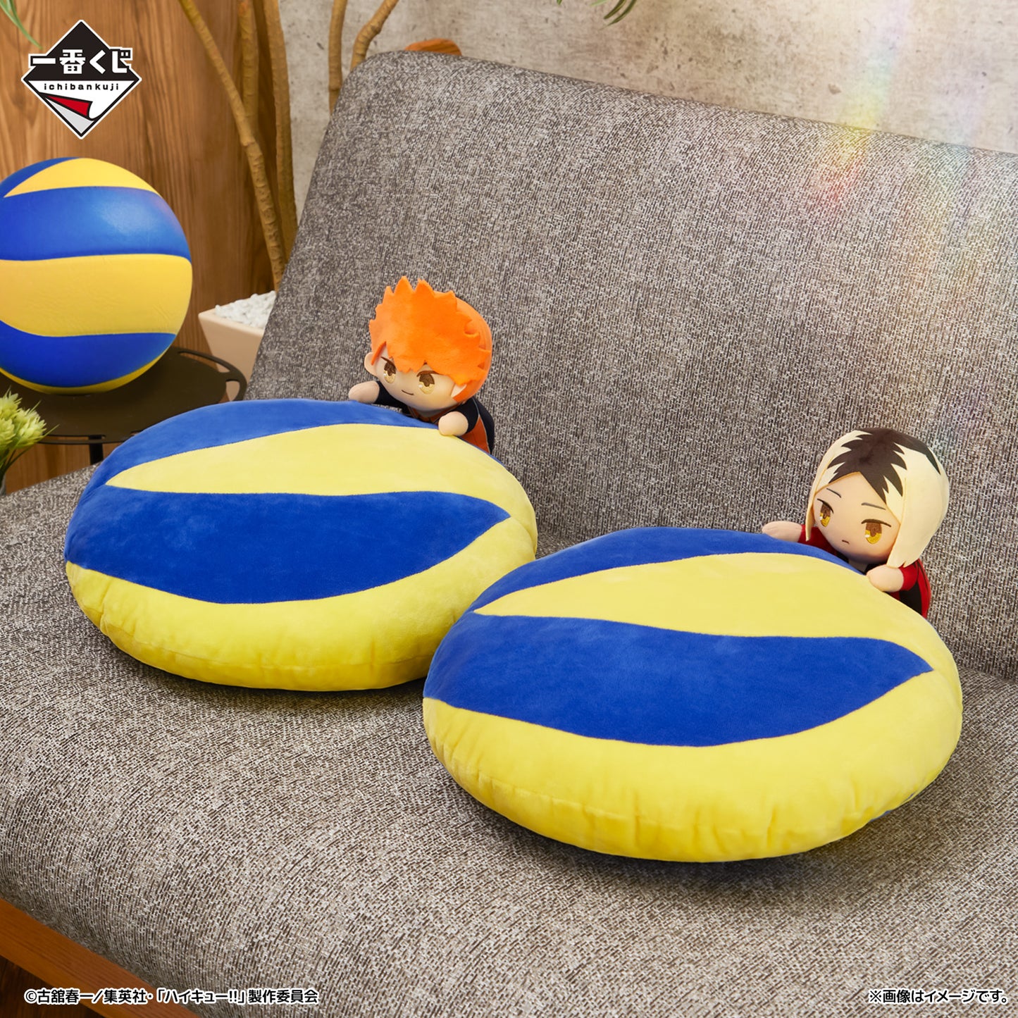Coussin Haikyuu (C) Ichiban Kuji Haikyuu The Dumpster Battle Vol.02