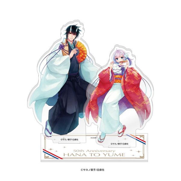 Acrylique Stand Mashiro & Shuten-doji Oni no Hanayome wa Taberaretai Hana to Yume 50th Anniversary Pop Up Store