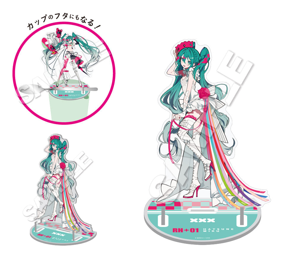 Acrylique Stand Hatsune Miku Racing Miku 2025 Ver. Cutlery Stand Hatsune Miku Au Choix