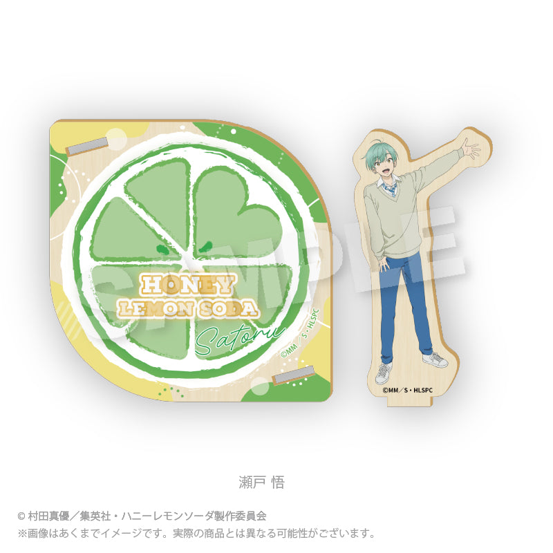 Wooden Stand Honey Lemon Soda Au Choix