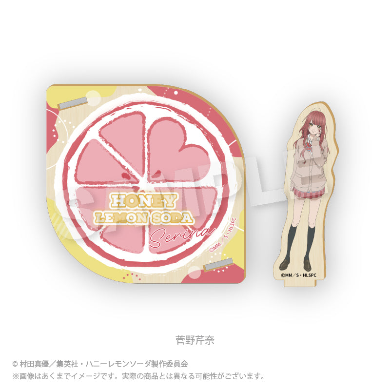 Wooden Stand Honey Lemon Soda Au Choix