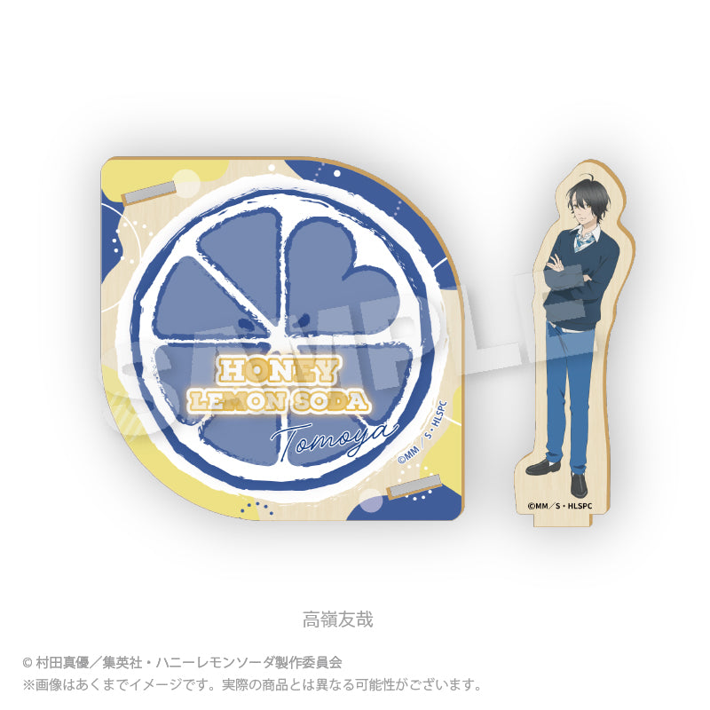 Wooden Stand Honey Lemon Soda Au Choix