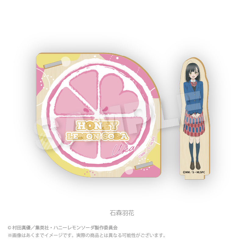 Wooden Stand Honey Lemon Soda Au Choix