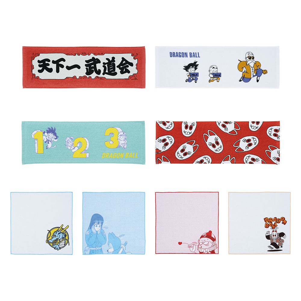 Serviette Ichiban Kuji Dragon Ball EX Kame Senryu Figurine (H) Art Towel Set (8Pcs)