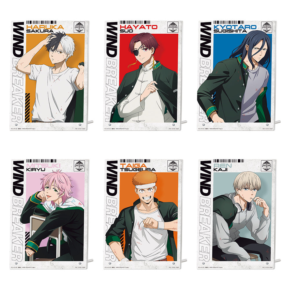 Acrylique Board Wind Breaker (D) Ichiban Kuji Wind Breaker After the Battle