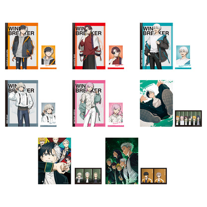 Clearfile & Sticker Wind Breaker (F) Ichiban Kuji Wind Breaker Reliable Person Set Complet