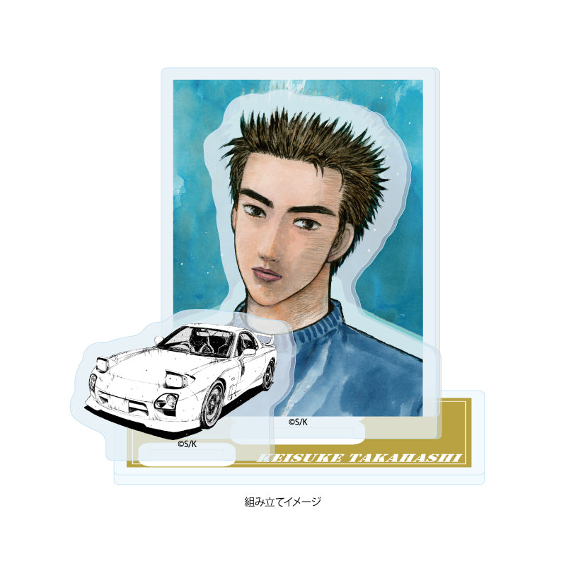 Acrylique Stand Initial D Au Choix