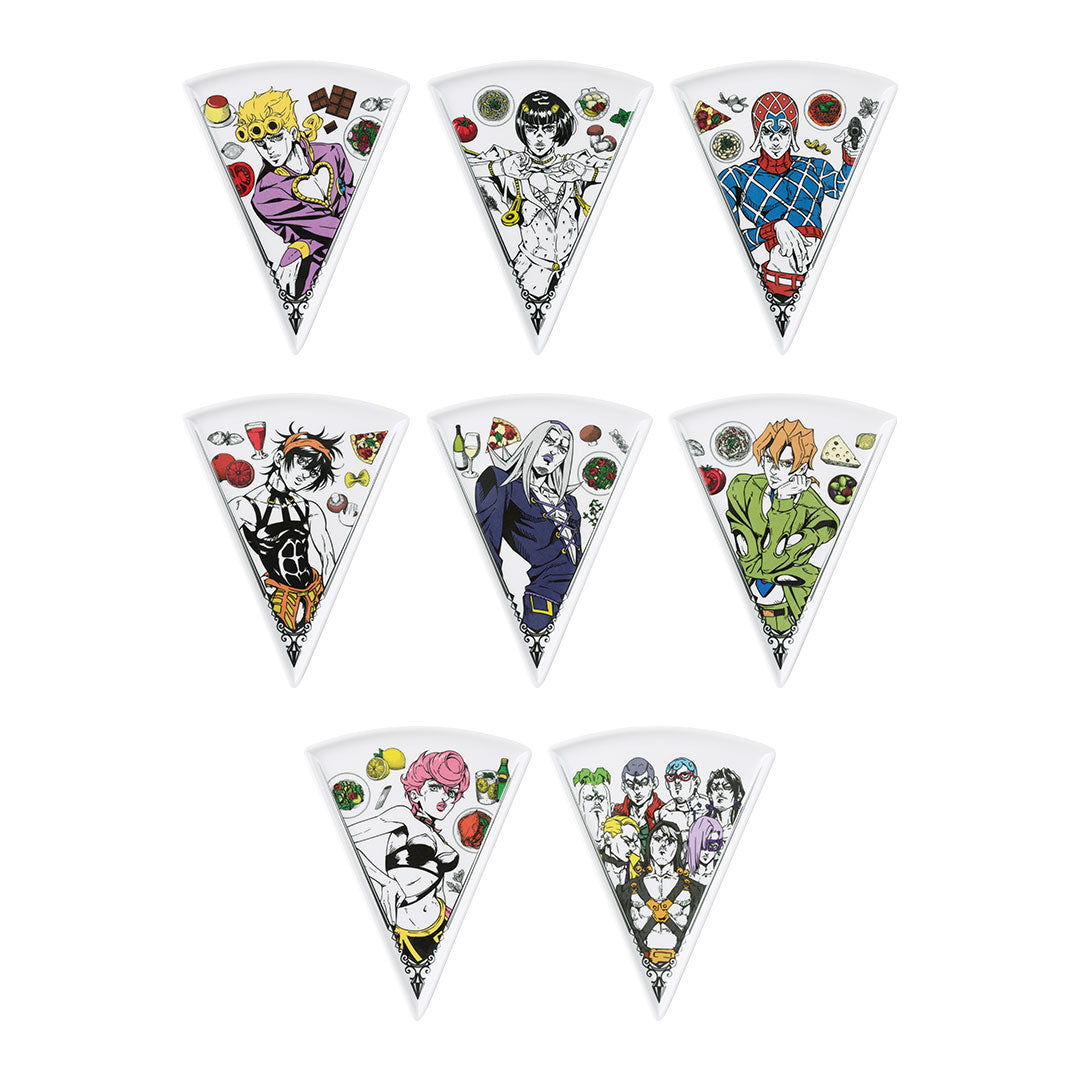 Assiette Jojo's Bizarre Adventure (J) Ichiban Kuji Jojo's Bizarre Adventure Golden Wind Set Complet