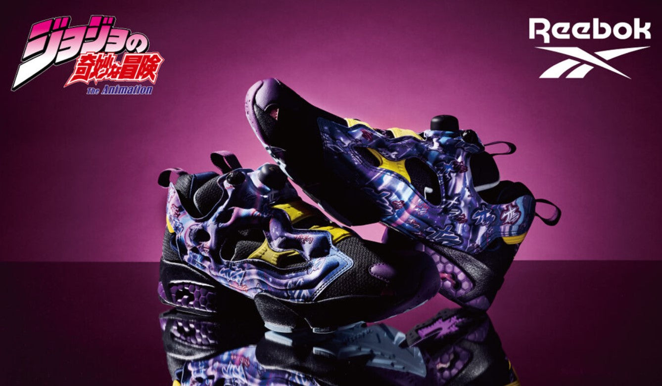 Chaussure Jojo's Bizarre Adventure x Reebok Instadump Fury 94 Jojo's Bizarre Adventure